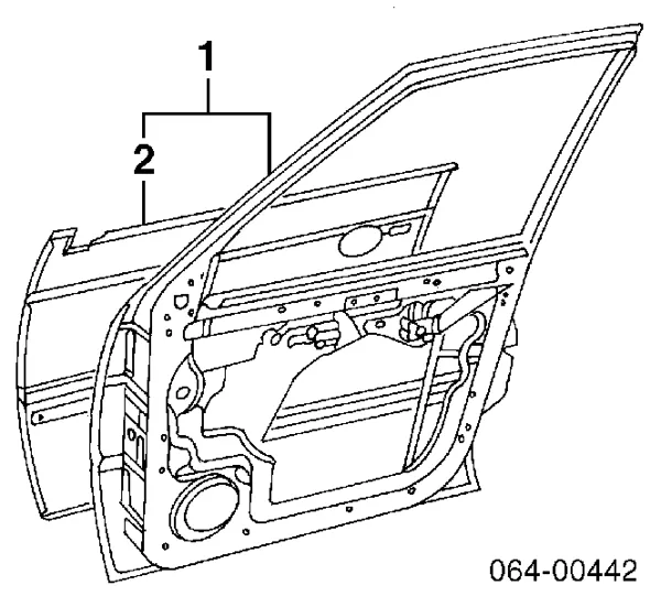 Drzwi przednie prawe Land Rover Range Rover II