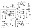 Łącznik stabilizatora tylnego Land Rover Range Rover L322