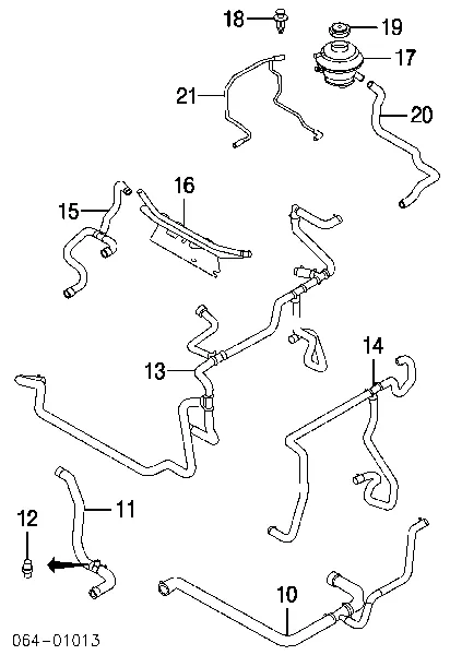 Czujnik temperatury płynu chłodzącego MEK105210 Land Rover