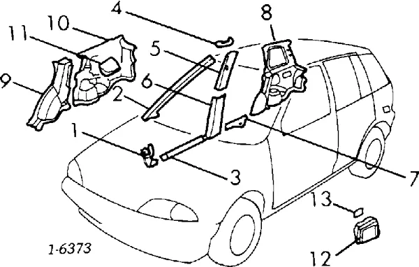 Czujnik położenia wału korbowego 96067317 General Motors