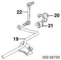 Łącznik stabilizatora przedniego Ford Taurus 