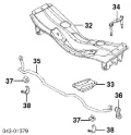 Tuleja stabilizatora przedniego Subaru Impreza GD