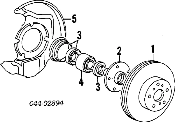 Piasta przednia Toyota Camry II