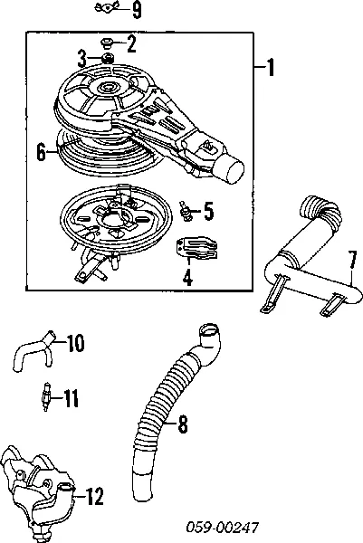 Czujnik temperatury płynu chłodzącego 96056758 General Motors