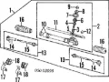 Drążek kierowniczy kompletny Nissan Sunny N14