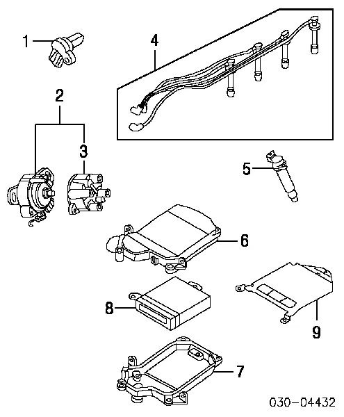 Cewka zapłonowa Nissan Primera