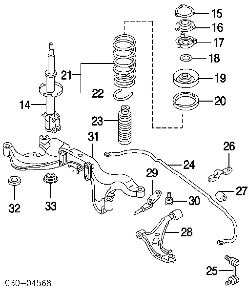Stabilizator Nissan Maxima