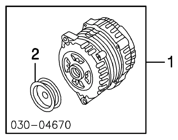 Alternator 231005Y700 Nissan/Infiniti
