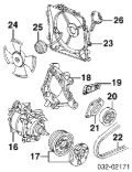Sprężarka klimatyzacji Honda Civic EJ9, EK3/4