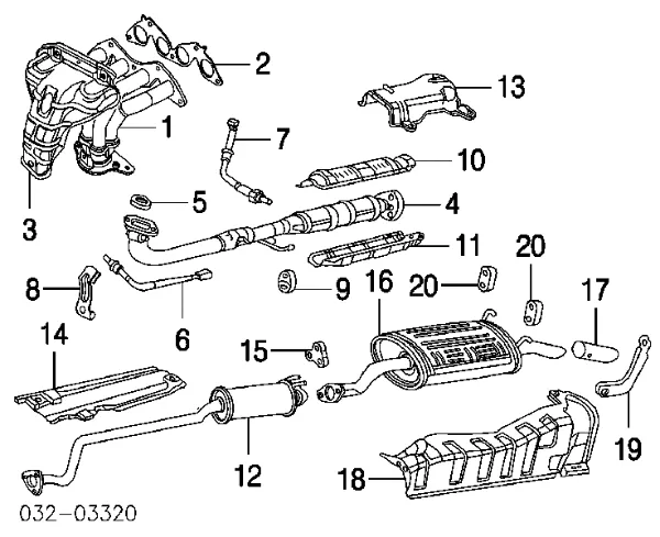 Sonda lambda Honda STREAM