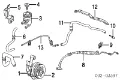 Pompa wspomagania hydraulicznego kierownicy Honda Accord CL, CM