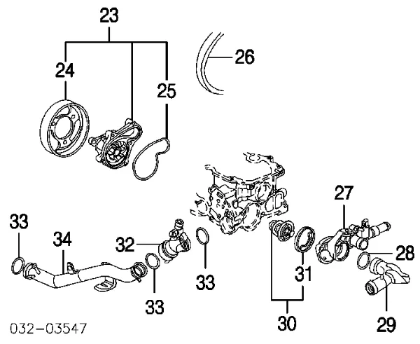 Termostat Honda Jazz