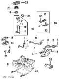 Filtr-sitko pompy paliwowej Honda Civic EU, EP, EV