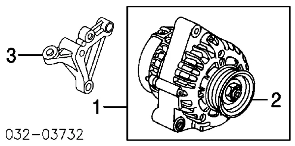 Alternator Honda CR-V