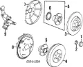 Piasta tylna Mazda 626 GD