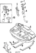 Element-turbina pompy paliwa Alfa Romeo 146 930