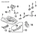 Element-turbina pompy paliwa KIA Soul AM