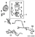 Pompa wspomagania hydraulicznego kierownicy Toyota Corolla 