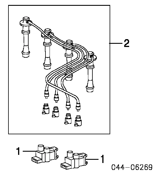 Cewka zapłonowa 9091902220 Toyota