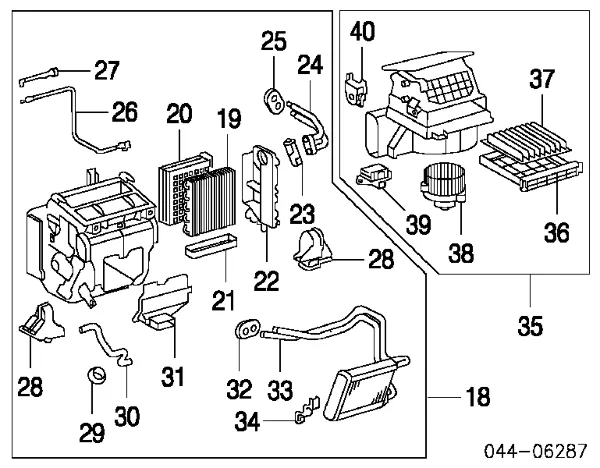 Filtr kabiny 885685201083 Toyota