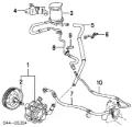 Pompa wspomagania hydraulicznego kierownicy Toyota Camry V40