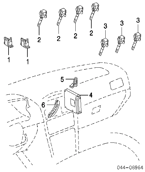 Cewka zapłonowa 9091902244 Toyota