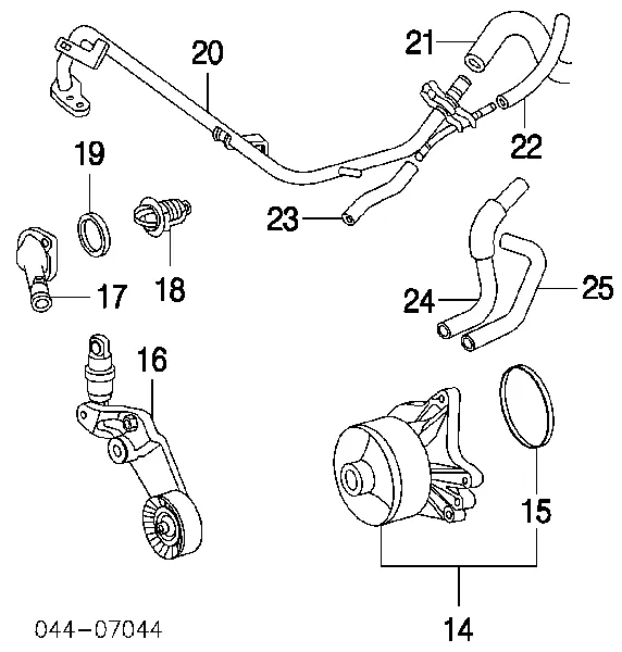 Termostat 9091603125 Toyota