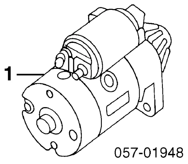 Rozrusznik M379687D Mitsubishi