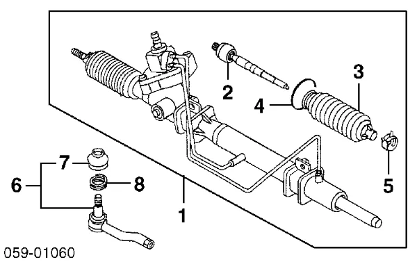 Drążek kierowniczy Suzuki Vitara