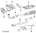 Tłumik, środkowa część Hyundai Accent 