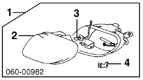Lampa przeciwmgielna lewa Hyundai Lantra II