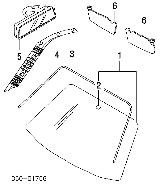 Lusterko wewnętrzne KIA Magentis II