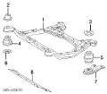 Korpus osi przedniej Lexus RX MCU1