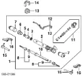 Osłona mechanizmu kierowniczego (maglownicy) Toyota Land Cruiser J8