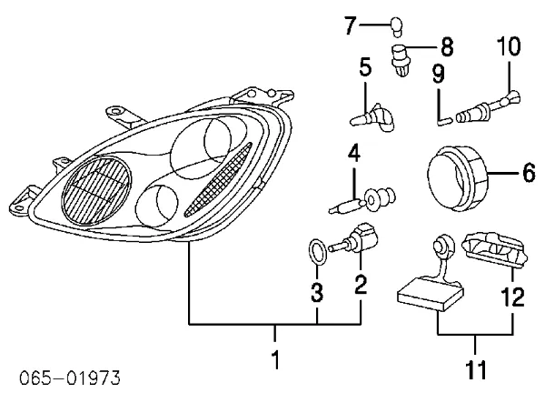 Korektor swiatel Lexus RX 330/350
