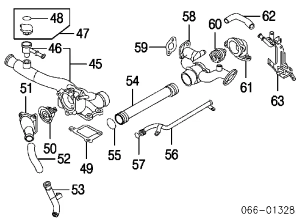 Termostat Nissan X-Trail