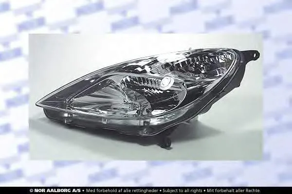 Reflektor lewy Peugeot 607 9D, 9U