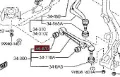 Silentblock przedniego wahacza dolnego Mazda 6 GG