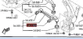 Silentblock przedniego wahacza dolnego Mazda 6 GY