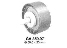 Rolka napinacza paska napędowego 532043310 LUK