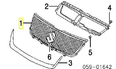 Atrapa grill Suzuki Grand Vitara
