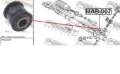 Silentblock mocowania maglownicy Mitsubishi Pajero 