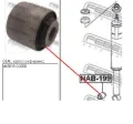 Silentblock amortyzatora tylnego Honda Civic FD, FA