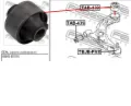 Silentblock przedniego wahacza dolnego Daihatsu Sirion M3