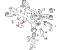 Silentblock tylnej belki BMW X5 F15, F85