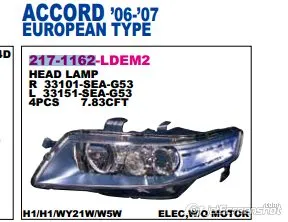 Reflektor prawy 2171162RLDEM2 Depo/Loro