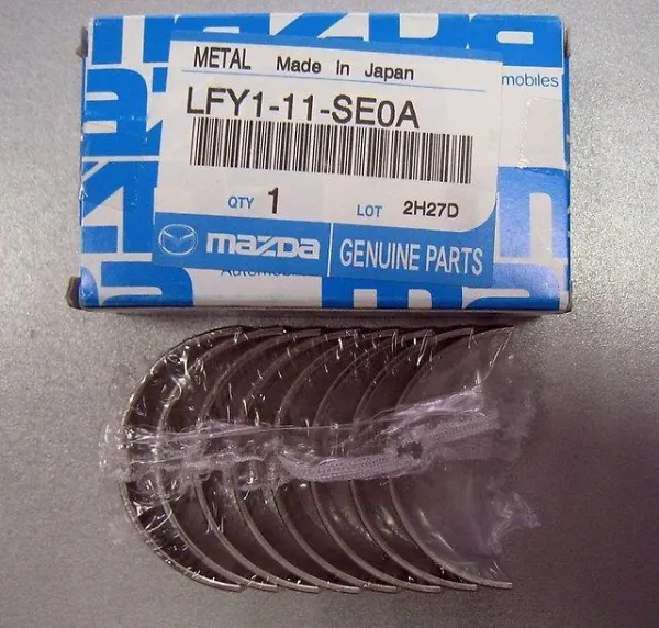 Panewki korbowodowe wału korbowego, zestaw, standardowe (STD) Mazda 3 BL