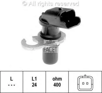 Czujnik położenia wału korbowego 19207N Peugeot/Citroen