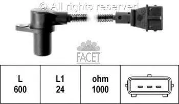 Czujnik położenia wału korbowego 500343018 Iveco