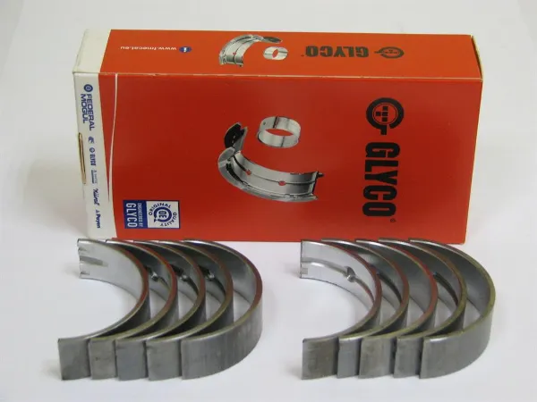 Panewki korbowodowe wału korbowego, zestaw, standardowe (STD) 0141384STD Glyco